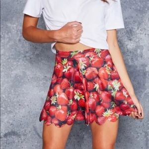 NWT Blackmilk Strawberry Shorties- LIMITED